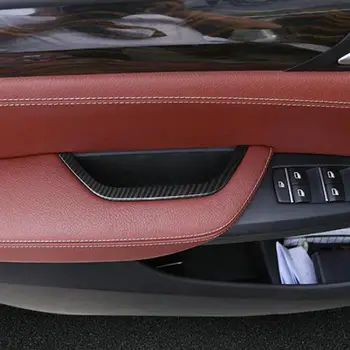 Automobilių durų talpinimo anglies pluošto dekoratyvinis blizgančiais BMW X3 X4 2011-2016