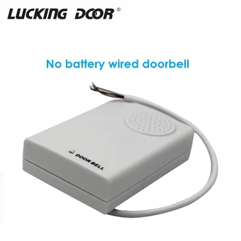 DC12V Laidinio DoorBell Prieigos Kontrolės Įjungti durų skambutį Vokalo Laidinio Doorbell Office Home Prieigos Kontrolės Sistema