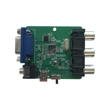 MS1835 chip / VGA su AV & SV plėtros taryba / VGA su garso ir vaizdo lustas / VGA-S-Video converter