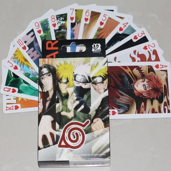 NAUJAS Naruto kortelės Pokerio Modelis Patalpų šeimos žaidimai, žaislai, NAMŲ Dovana