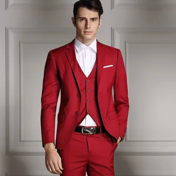 Rudenį naujų korėjos versija savęs auginimo vyrų kostiumas trijų dalių verslo atsitiktinis profesinės kostiumas suknelė suknelė striukė