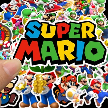 Super Mario Lipdukai 50pcs 