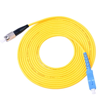 5VNT/daug FC/ UPC-SC/ UPC Ryšio režimas, fiber optic patch cord Laidas 3.0 mm FTTH šviesolaidžio jumper kabelis Nemokamas Pristatymas