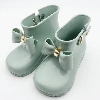 Pavasarį, Rudenį, Vaikai Comforable Rainboots Šiltas Grožio peteliškę Vaikas Butas Rainboots neslidus vaikai Gumos Sneaker EUR 23-34