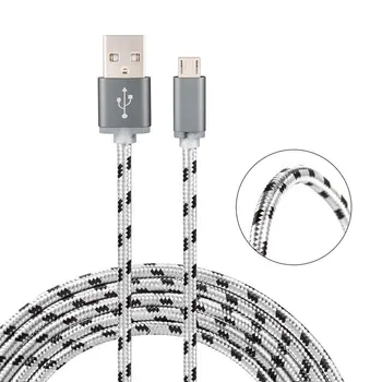 0,2 M/1M/2M/3M Micro USB Ilgas, Trumpas, Telefono Įkroviklio laidas USB Samsung Galaxy E5 E7 A7 A5 A3 J7 J5 J1/2016 S7 Įkroviklis Kabel