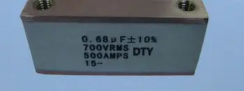 0.68 UF 700VRMS 500AMPS Aukšto Dažnio Mažai Jutikliai Kietas Filmas Kondensatorius Lizdas Rezonansinis Vandens Aušinimo Kondensatorius