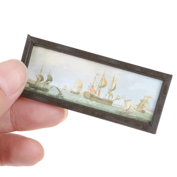 1:12 Miniatiūriniai Lėlių Nuotraukos, Foto Rėmelis, Sienų Dekoravimas, Sienų Tapyba