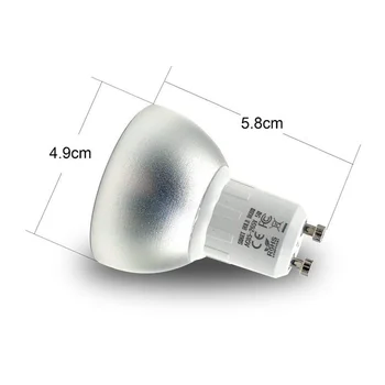 1/2/3/4 Vienetų Smart LED Lemputes GU10 WiFi RGBW 5W Lempos Lampa APP Nuotolinio Pritemdomi Kontrolės Lemputės Darbo su Alexa / Google / IFTTT