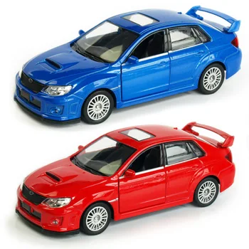 1:36 lydinio Modelių Automobilių modelių automobilių Lieti Transporto priemonės gld3 Coche Žaislai Vaikams Subaru Impreza SEDANAS 5