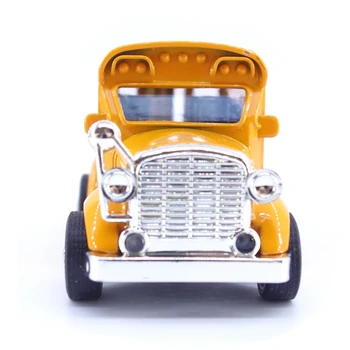 1:38 Mokyklinis Autobusas Traukti Atgal Diecast Modelis Žaislas Automobilis Automobilio Žaislai Švietimo Vaikams Vaikams