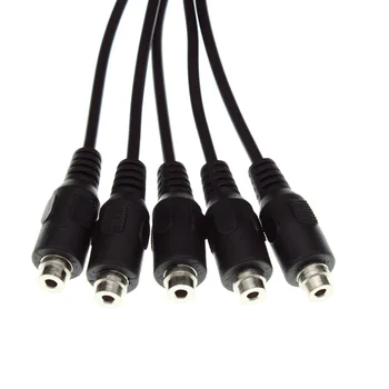 1, 5 Kabelis DC 2.5 vyrų DC 2.5 moterų Fizioterapija adapterio kabelis, skirtas Fizinės terapijos elektrodas trinkelėmis leadwire ar Sekso žaislas