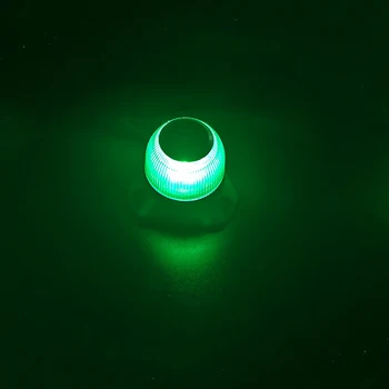 10-30 V LED Jūrų Šviesos Inkaro 360 Laipsnių Visų pusių Lempa Žalia 3 Jūrmylių Matomumas sulenkti Kampu Šviesos Valtis