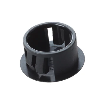 10 dalių, juodos spalvos plastikiniai dangteliai skylių kaiščius slėgio kepurės 16mmx20mmx10mm