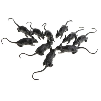 10-gabalas Gumos Gyvūnų Pelės Modelį Švietimo Žaislas Šalies Maišelį Užpildų 8x2cm