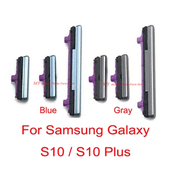 10 Rinkiniai Galia Ir Garso Mygtukai Samsung Galaxy S10 Plius S10+ S10plus Galios Apimtis Šoninis Mygtukas Mygtukas Pakeitimo Atsarginės Dalys