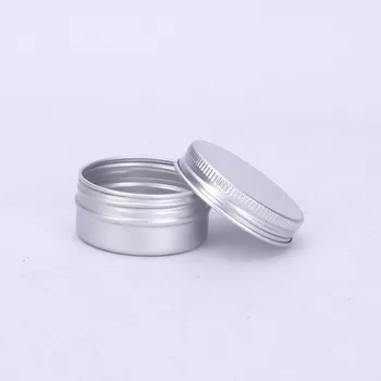 1000pcs 20g tuščias aliuminio kremo indeliai, kosmetikos atveju jar, 20ml metalo lūpų balzamas konteinerių saugojimo dėžutė