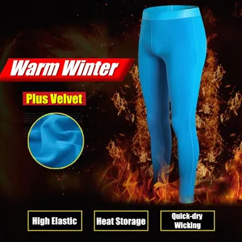 100p Moterų Žiemą Šiltas Skustukai Naudotis 3D Stora Fitneso Kelnės Quick-dry Wicking Elastinga kompresinė Plius Aksomo Kontrolės Kelnaitės