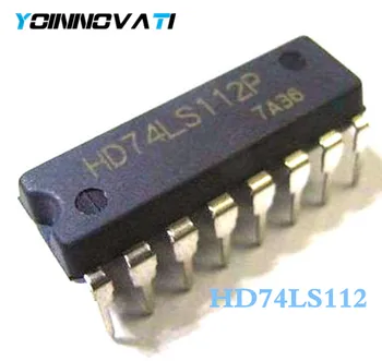 100VNT/DAUG HD74LS112 CINKAVIMAS-16 IC Geriausios kokybės.
