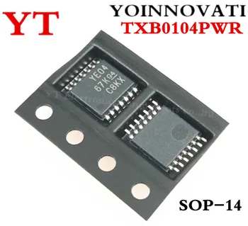 100vnt/daug TXB0104PWR TXB0104 YE04 14TSSOP IC geriausios kokybės.