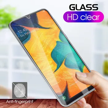 100VNT Grūdintas Stiklas Samsung A30 A50 A10 M10 M20 M30 M40, skaidraus Stiklo A70 A40 A60 A80 A90 Screen Protector