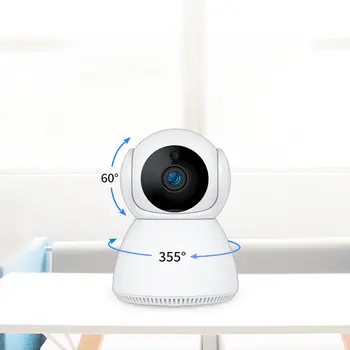 1080P 720P IP Apsaugos Kameros 360 laipsnių WiFi Bevielio VAIZDO Stebėjimo Kamera, Naktinio Matymo Kūdikio stebėjimo Pet Fotoaparatas