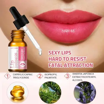10ML Lūpų Esmė Aliejus, išsklaidyti lūpos sausos, padidinti moistening laipsnį, apsaugo lūpų odą