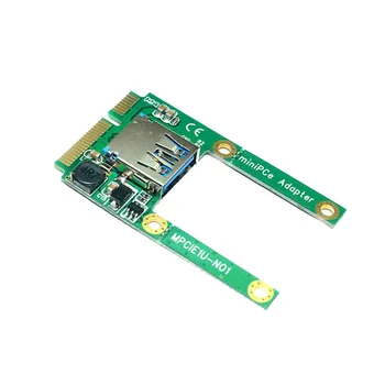 10vnt/daug Mini PCIe, kad USB2.0 Kortelės Adapteris, Mini 