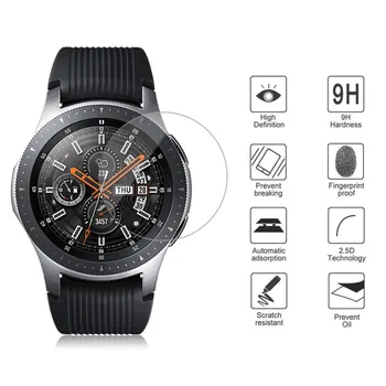 10vnt Grūdintas Stiklas Samsung Galaxy Žiūrėti 3 45mm Smartwatch Ekrano apsaugos Samsug Watch3 Anti-Scratch Plėvele Priedai