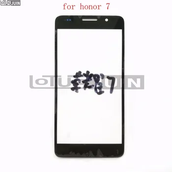 10vnt Išorinis LCD ekranas Priekyje, Ekranas Stiklas, Objektyvo Dangtelis atsarginės Dalys Huawei Honor 7