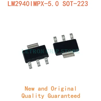 10VNT LM2940IMPX-5.0 SOT223 LM2940IMP-5.0 SOT-223 L53B SMD naujas ir originalus IC Lustų rinkinys
