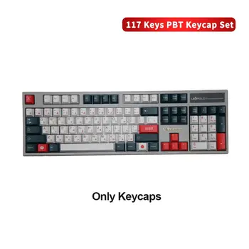 117 Klavišus PBT Kaiju Japonijos Keycap Nustatyti Vyšnių Profilis PBT Sublimacijos Keycap Už 61/64/68/87/96/104/108 Klavišus Mechaninė Klaviatūra