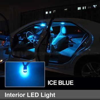 11pcs Balta Canbus LED Interjero Dome Krovinių Žemėlapio Skaitymo Lemputė Rinkinys 2016-2020 Buick Encore 