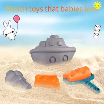 12Pcs savivartis Paplūdimio Žaislų Rinkinys Smėlio žaidimų Rinkinys Smėlio Žaislai, Smėlio Ant laistytuvo Žaislai, Vaikų Smėlio Paplūdimio Žaislai