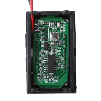 12V Švino Rūgšties Baterijos įkrovos Talpa LED Ekranas, Indikatorius Digital Voltmeter Testeris E7CA