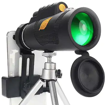 12x50 Didinimas Pėsčiųjų Medžioklės Objektyvas Monokuliariniai Teleskopas Nešiojamų Žiūronai Zoom Kempingas Vandeniui