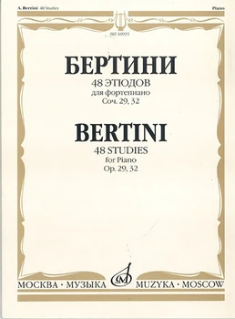 16935mi Bertini A. 48 Etiudas fortepijonui. Op. 2932
