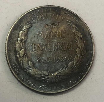 1820-1920 Jungtinės amerikos valstijos ½ Doleris Meino Valstybingumo Centennial