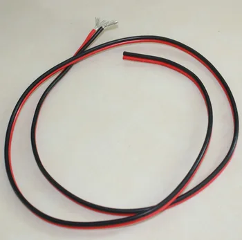 1mm^2, 16AWG Konservų vario raudona juoda 2 pin laido, Elektroninis produktas , LED Automobilių modifikavimo viela, apie 20 metrų per daug