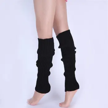 1pair Stilingų Moterų Kniting Kojų Šilčiau Žiemos Mezgimo Nėrimo Mados Lady Legging Koja Šilčiau XR-Karšto