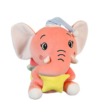 1pc 22-40cm mažai sėdi dramblys lėlė big ear pliušinis žaislas, minkšti minkšti gyvūnų animacinių filmų vaizdo vaikas Kawaii mielas dovanas