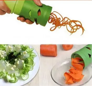 1Pc Daržovių Spiralizer Vaisių Vegetaras Twister Pjovimo Peilis Virtuvės Įrankiai, Indų Garnis Virtuvės Dalykėlių Vaisių, Daržovių Įrankiai