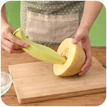 1PC Daugiafunkcį Cutter Lukštenimo Cantaloupe Lipčiaus Melon Slicer Sumažinti Prietaiso Kūrybos Vaisių Peiliu Virtuvės Įrankis Karšto Pardavimo