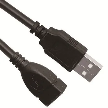 1pc kphrtek USB 2.0 Extension Cable Vyrų ir Moterų Duomenis Laidas Adapteris Jungties Extender