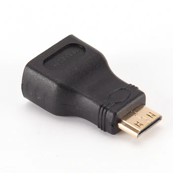 1PC Mini HDMI suderinamus su Konverteris Auksą, Padengtą HD Pratęsimo Adapteris Jungtis, skirta Vaizdo TV Xbox 360 HDTV 1080P