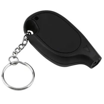1pc Mini Nešiojamieji Keychain LCD Skaitmeninis Automobilių Padangų Padangų Oro Slėgio Matuoklis, Auto Motociklų Bandymo Priemonė(su ląstelių ličio baterija)