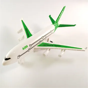 1pc Oro Magistralės Modelį, Vaikai Vaikus Fashing Lėktuvo Keleivinį Lėktuvą Žaislas Keleivių Modelis
