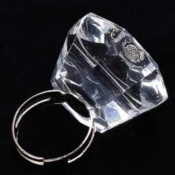 1PC Profesinės Galss Crystal Žiedą, Individualaus Blakstienų Pratęsimo Klijai Turėtojas Blakstienų Klijų Stovėti Padėklų Grožio Makiažo Priemonė