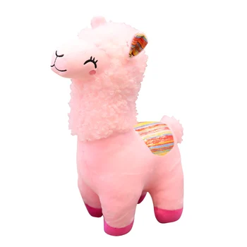 1pc Puikus 25cm Spalvinga Lama Alpaka Pliušinis Žaislas, Lėlė iškamša Lėlės Japonijos Minkštas Pliušinis Alpacasso Vaikams Gimtadienio Dovanos