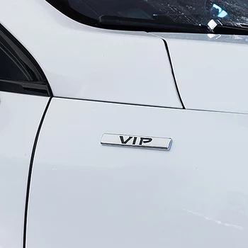 1Pcs 3D VIP SPORTAS Metalo Lipdukas Automobilio Sparnas Logotipas Ženklelis Chevrolet Cruze Malibu Tahoe Lygiadienis Impala Sonic Traverse Trax
