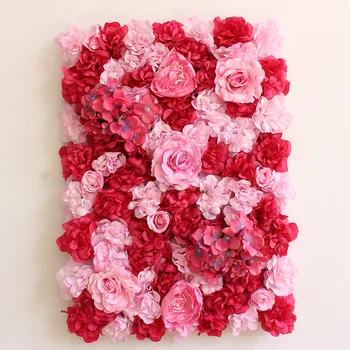 1pcs 40X 60CM Gėlių Sienos Ekraną, Dirbtinės Gėlės Romantiškas Gėlių Fonas Vestuvių Dekoro Fotografijos Fono Namų Dekoro